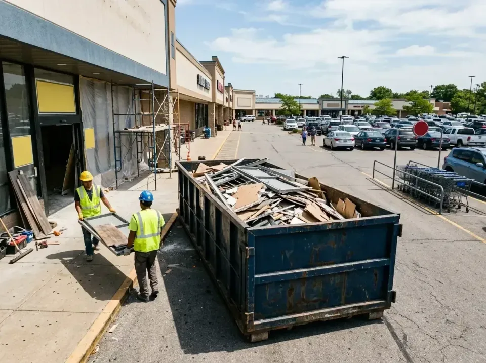 retail-store-renovation-debris-003 — frequently asked questions, Roll-off Dumpster Rentals in Anderson, IN